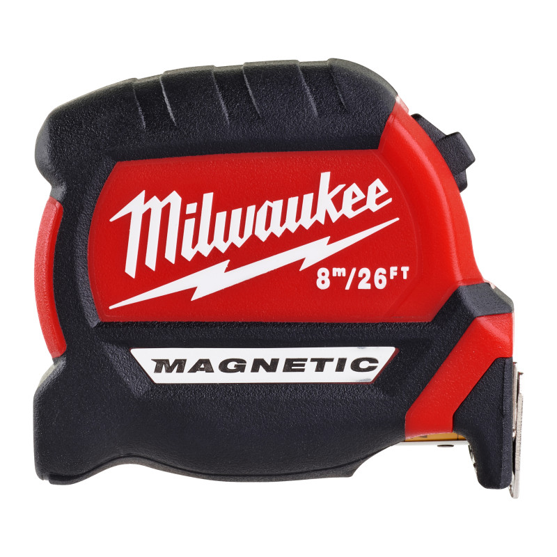 Рулетка магнітна GEN III 8м-26фт / ширина 27 мм MILWAUKEE (4932464603)