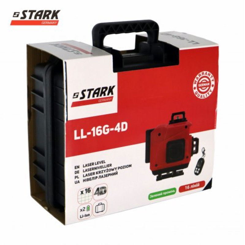 Нивелир лазерный STARK LL-16G-4D 16 линий (290080130)