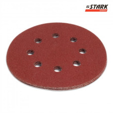 Бумага шлифовальная Stark D125 мм 8 отверстий з. 150 5 шт. (126005150)