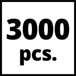 Гвозди для пневматического степлера Einhell 50 мм, 3000 шт (4137873) – Фото №2