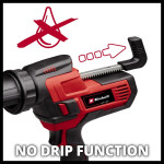 Пистолет для герметика аккумуляторный Einhell TE-SG 18/10 Li Kit 2.5 Ah (4522250K) – Фото №5