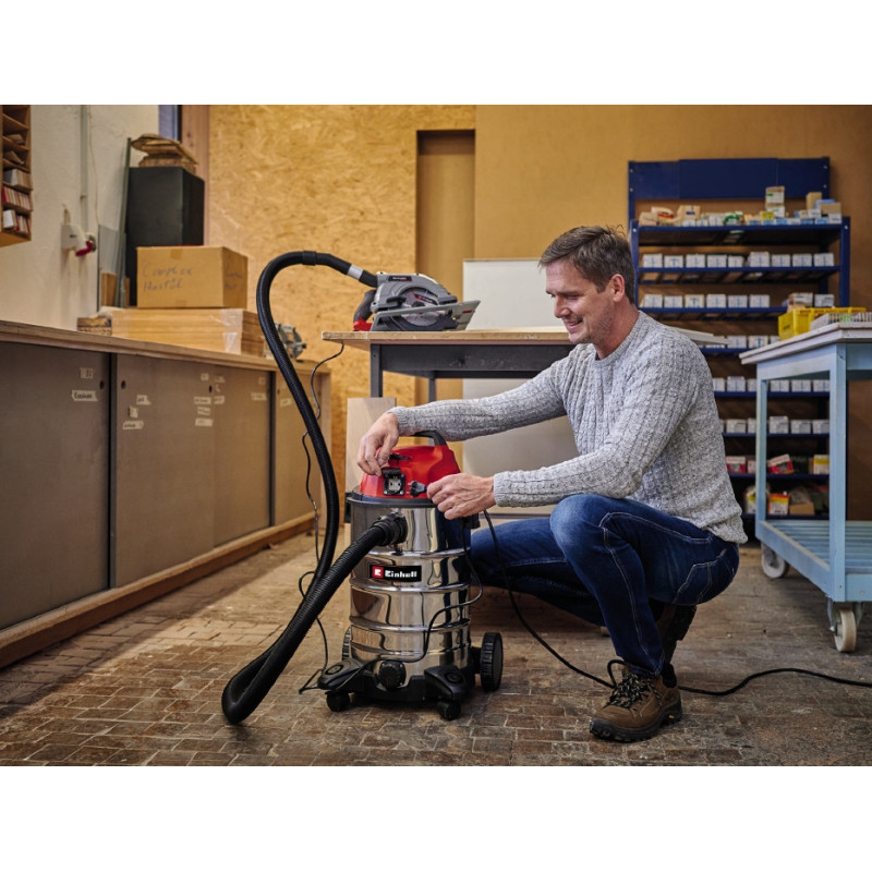 Пылесос для влаги/сух уборки Einhell TC-VC 1930 SA Kit (2342230)
