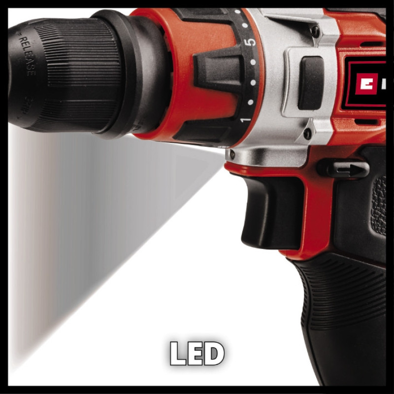 Дрель аккумуляторная Einhell TE-CD 12/1 3X-Li (4513595)
