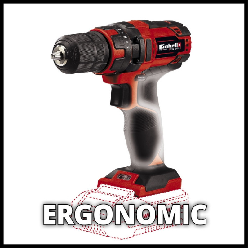 Дриль акумуляторна Einhell TC-CD 18/35 Li - Solo (4513927)