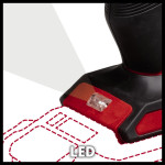 Пистолет для герметика аккумуляторный Einhell TE-SG 18/10 Li Kit 2.5 Ah (4522250K) – Фото №7