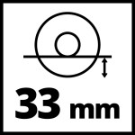 Угловая шлифмашина (УШМ) болгарка Einhell TE-AG 125/1010 CE Q (4430890) – Фото №8