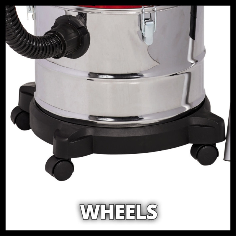 Пилосос для золи акумуляторний Einhell TE-AV 18/15 Li C - Solo (2351700)