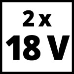 Аккумуляторы + зарядное устройство на два аккумулятора Einhell 18V 2x4.0Ah Twincharger Kit (4512112) – Фото №9