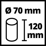 Фильтр поролоновый Einhell 10л, 5шт (2351135) – Фото №5