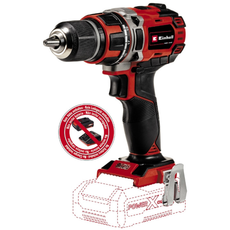 Дрель аккумуляторная Einhell TP-CD 18/50 Li BL - Solo (4513887)