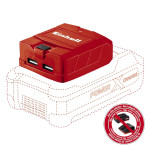 Зарядний пристрій USB акумуляторний Einhell TE-CP 18 Li USB - Solo (4514120) – Фото №1