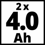 Аккумуляторы + зарядное устройство на два аккумулятора Einhell 18V 2x4.0Ah Twincharger Kit (4512112) – Фото №6