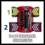 Зарядное устройство для Einhell PXC 2x2 Power X-Quattrocharger 4A (4512102) – Фото №5