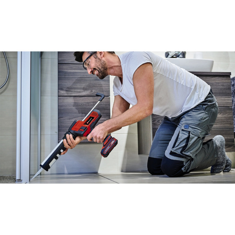 Пистолет для герметика аккумуляторный Einhell TE-SG 18/10 Li Kit 2.5 Ah (4522250K)