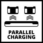 Аккумуляторы + зарядное устройство на два аккумулятора Einhell 18V 2x4.0Ah Twincharger Kit (4512112) – Фото №8