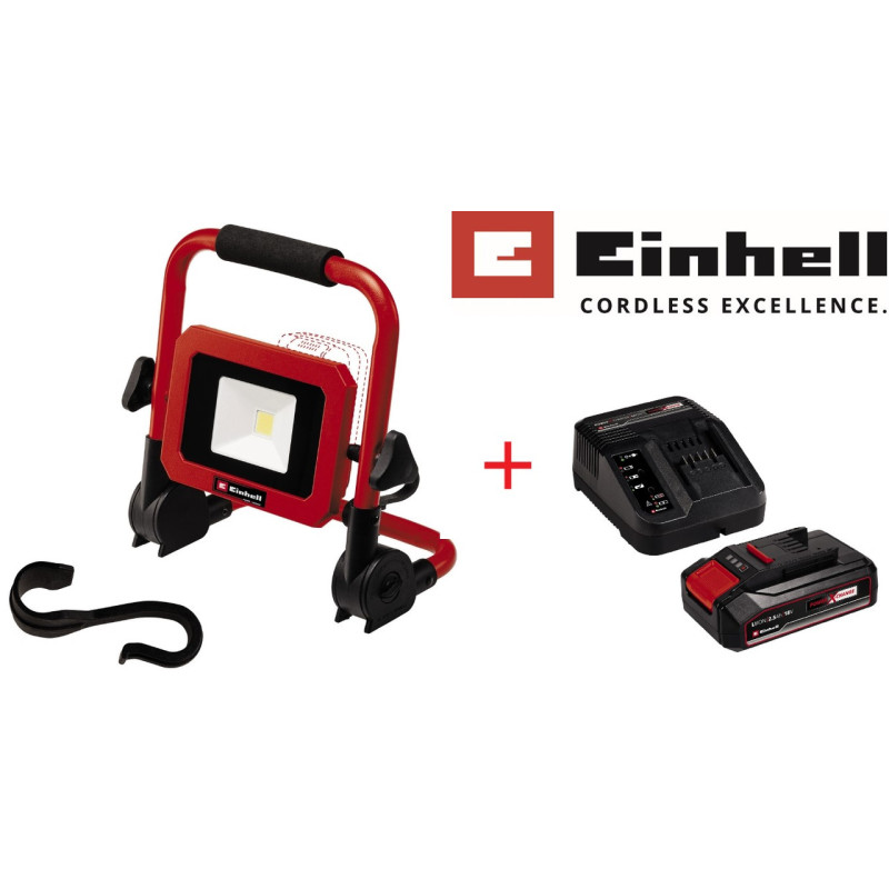 Ліхтар акумуляторний Einhell TC-CL 18/1800 Li Kit 2.5 Ah (4514115K)