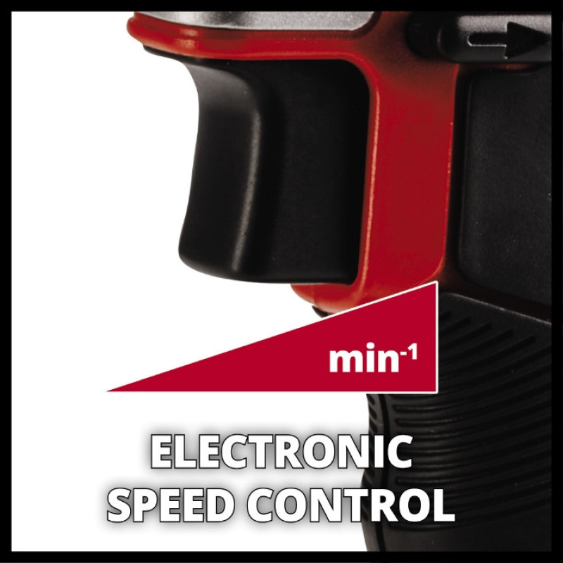 Дрель аккумуляторная Einhell TE-CD 12/1 3X-Li + 34 бита + 5 сверл (4513597)