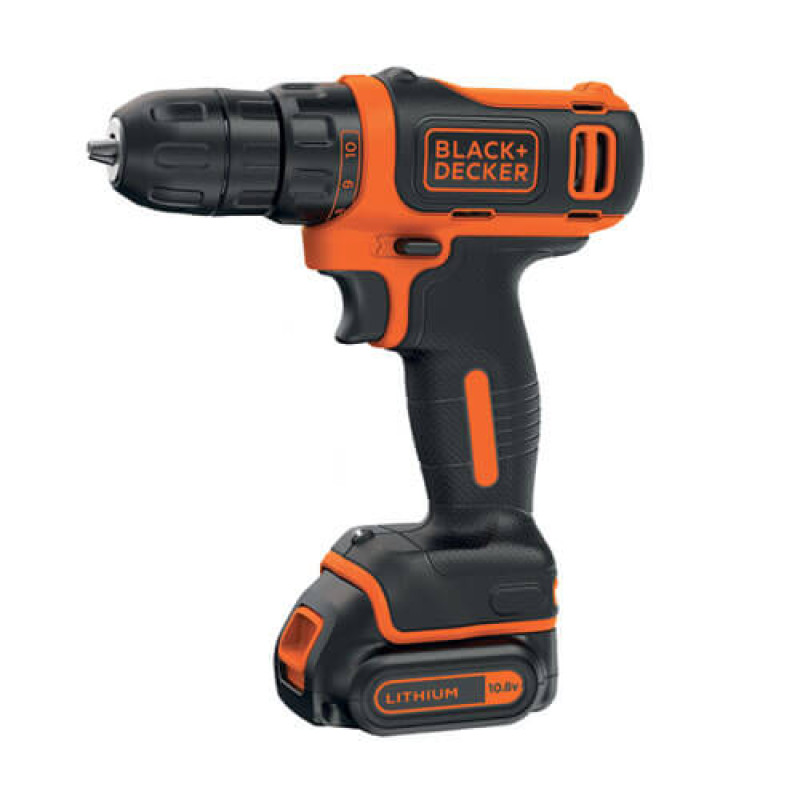 Дрель-шуруповерт аккумуляторный BLACK+DECKER (BDCDD12B)