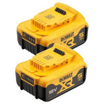 Набір акумуляторних батарей DeWALT DCB184P2 – Фото №1