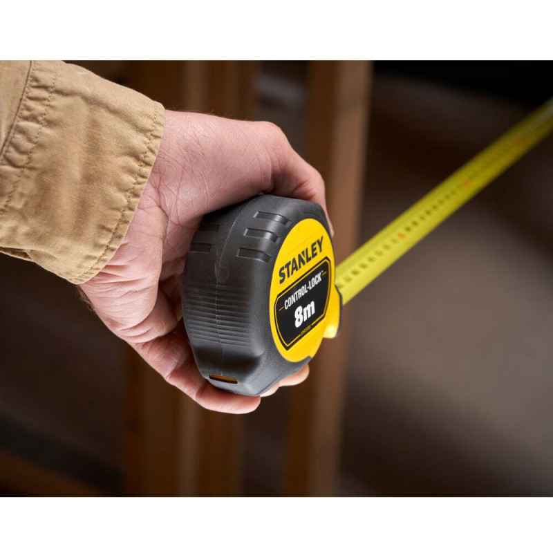 Рулетка вимірювальна CONTROL-LOCK STANLEY 8 м 25 мм (STHT37232-0)