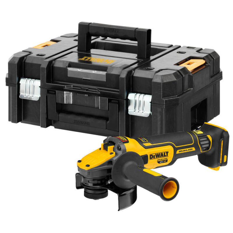 Кутова шліфувальна машина (КШМ) болгарка акумуляторна безщіткова DeWALT без АКБ (DCG409NT)