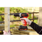 Дрель-шуруповерт аккумуляторный BLACK+DECKER (BCD001C1) – Фото №18