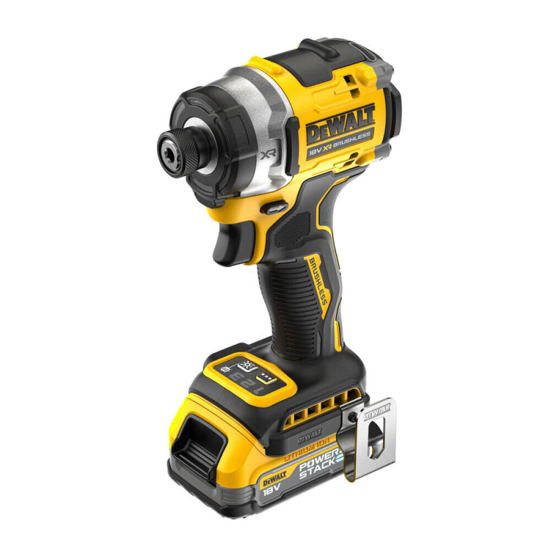 Шуруповерт  аккумуляторный ударный безщеточный DeWALT (DCF860E2T)