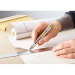 Нож Interlock длиной 135 мм с лезвием шириной 9 мм с отламывающимися сегментами STANLEY (0-10-095) – Фото №4