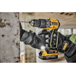 Дрель-шуруповерт аккумуляторная ударная безщеточная DeWALT (DCD805E2T) – Фото №3