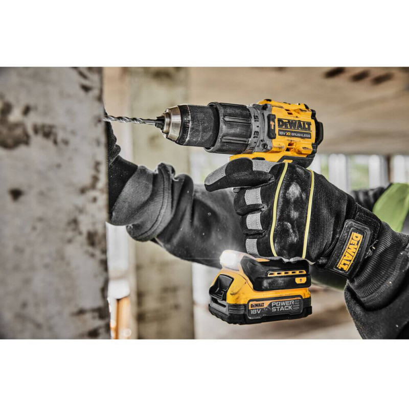Дрель-шуруповерт аккумуляторная ударная безщеточная DeWALT (DCD805E2T)