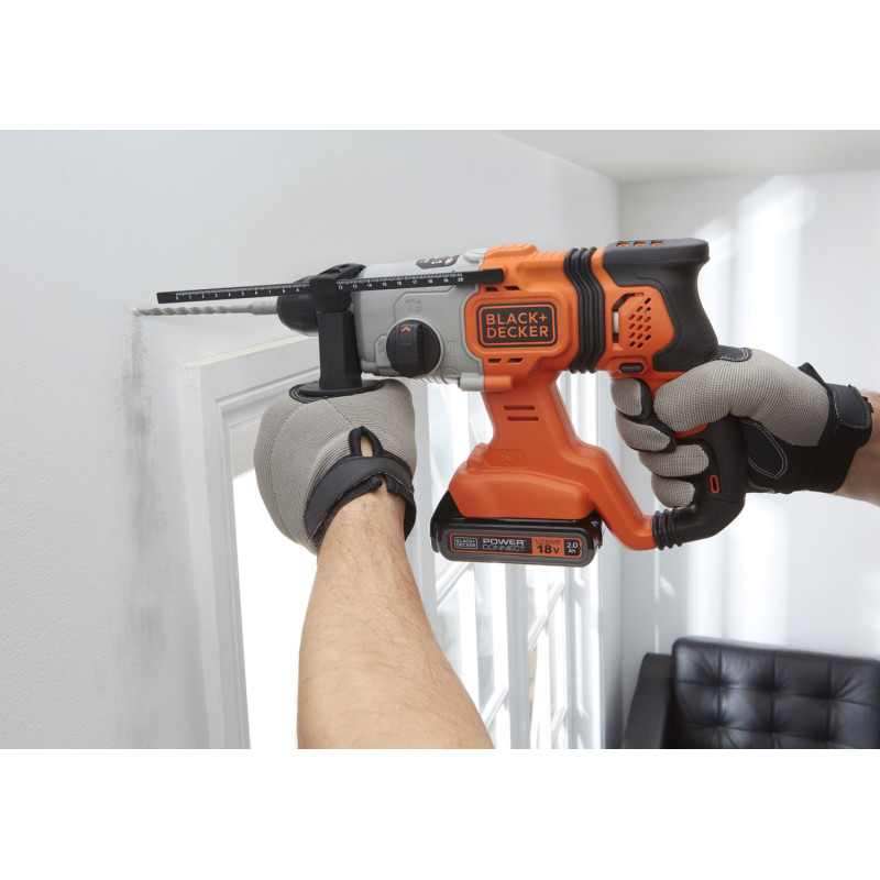 Перфоратор акумуляторний BLACK+DECKER (BCD900D1S)
