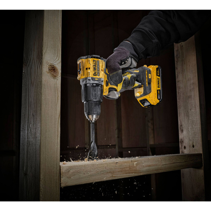 Дрель-шуруповерт аккумуляторная 100 YEARS DeWALT (DCD100YD2T)