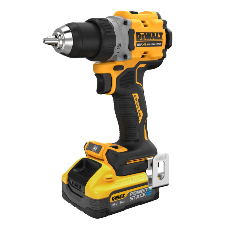 Дриль-шуруповерт (шурупокрут) акумуляторний безщітковий DeWALT (DCD800H2T)
