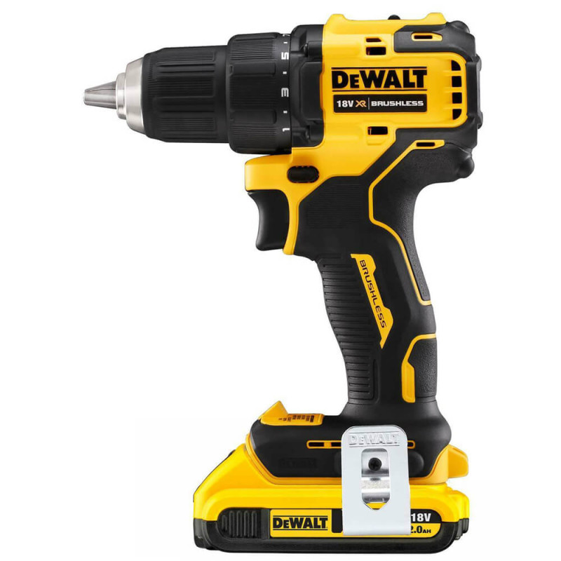 Дрель-шуруповерт аккумуляторная бесщеточная DeWALT (DCD708D2T)