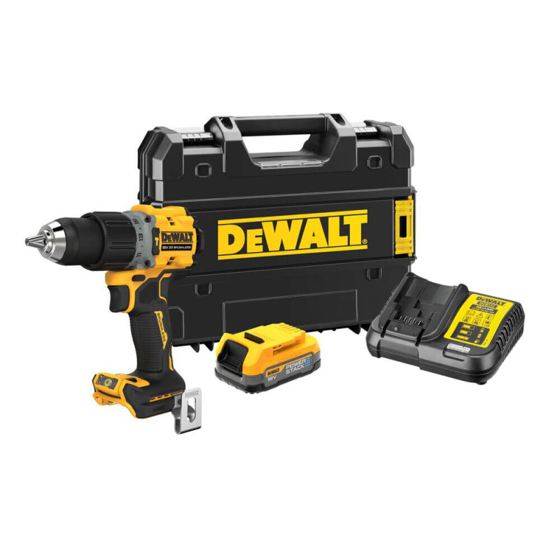 Дриль-шуруповерт акумуляторна безщіткова ударна DeWALT (DCD805E1T)