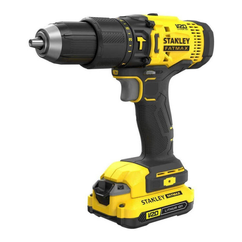 Дрель-шуруповерт ударная аккумуляторная STANLEY FATMAX (SFMCD711C2K)