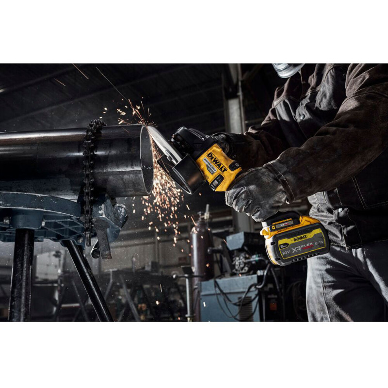 Шлифмашина угловая - болгарка бесщеточная аккумуляторная DeWALT (DCG440N)