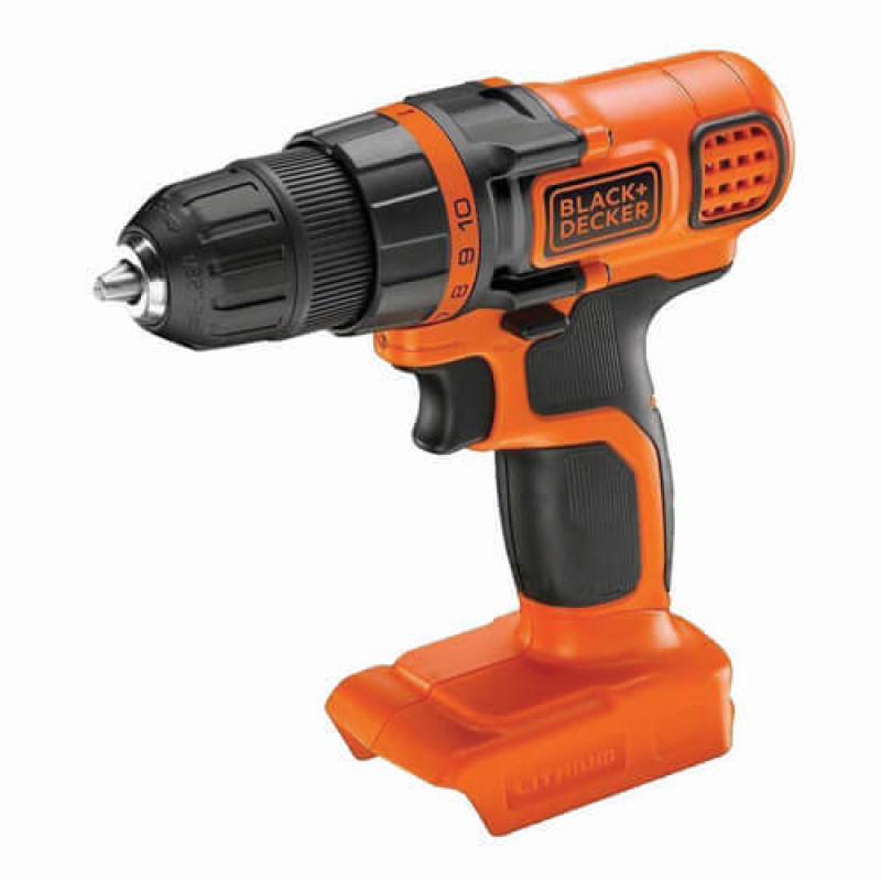 Дрель-шуруповерт аккумуляторный BLACK+DECKER (BDCDD18N)