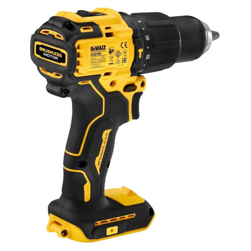 Дрель-шуруповерт аккумуляторная безщеточная ударная DeWALT (DCD709M2T)