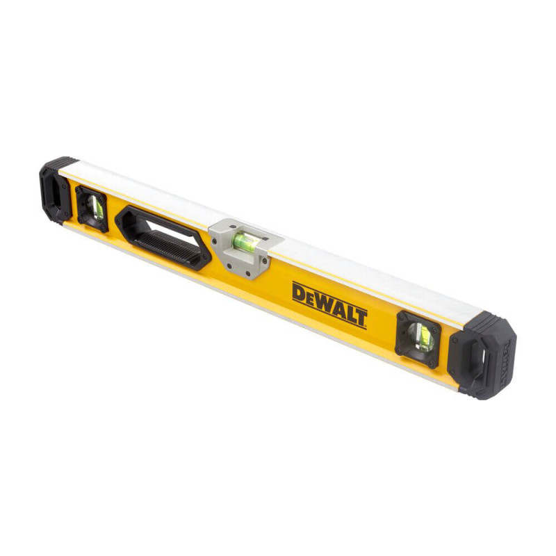 Уровень строительный аллюминий DeWALT 600 мм 3 капсулы (DWHT0-43224)