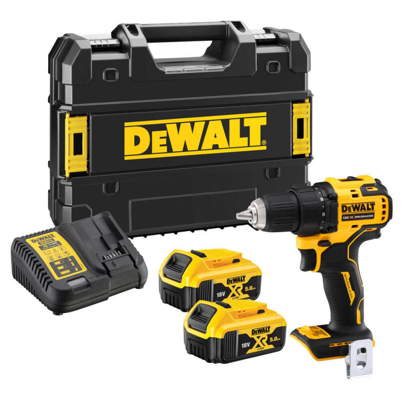 Дриль-шурупокрут акумуляторний безщітковий DeWALT (DCD708P2T)