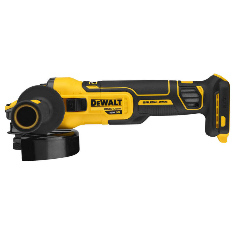 Кутова шліфувальна машина (КШМ) болгарка акумуляторна безщіткова DeWALT без АКБ (DCG409NT)