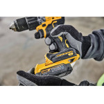 Дриль-шуруповерт акумуляторна безщіткова ударна DeWALT (DCD805E1T) – Фото №6