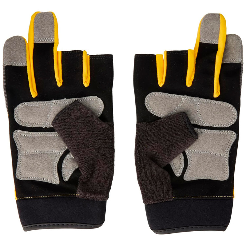 Перчатки рабочие открытые DeWALT (DPG214L)