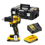 Дрель-шуруповерт аккумуляторная бесщеточная DeWALT (DCD708D2T) – Фото №3