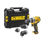 Дрель-шуруповерт аккумуляторная бесщеточная со сменными насадками DeWALT (DCD703NT) – Фото №1