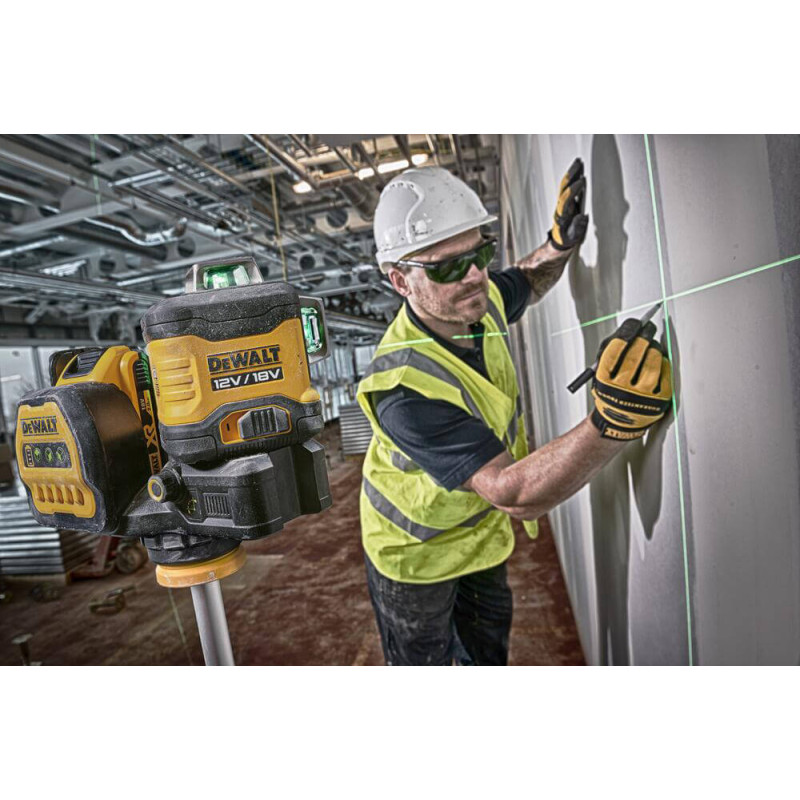 Уровень лазерный (нивелир) линейный DeWALT (DCE089NG18)