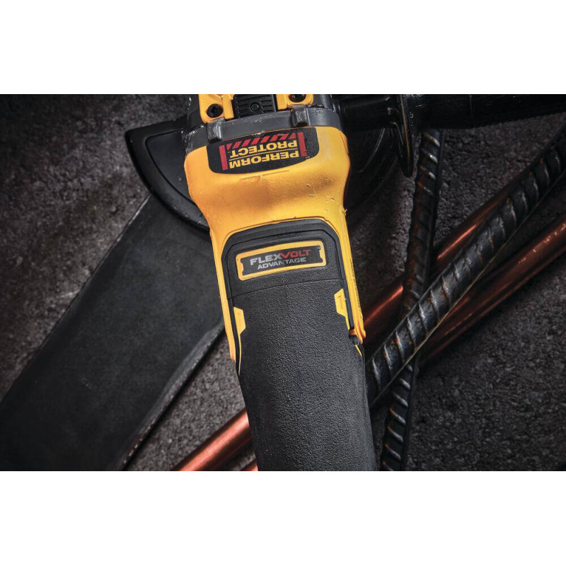 Кутова шліфувальна машина (КШМ) болгарка акумуляторна безщіткова DeWALT без АКБ (DCG409NT)