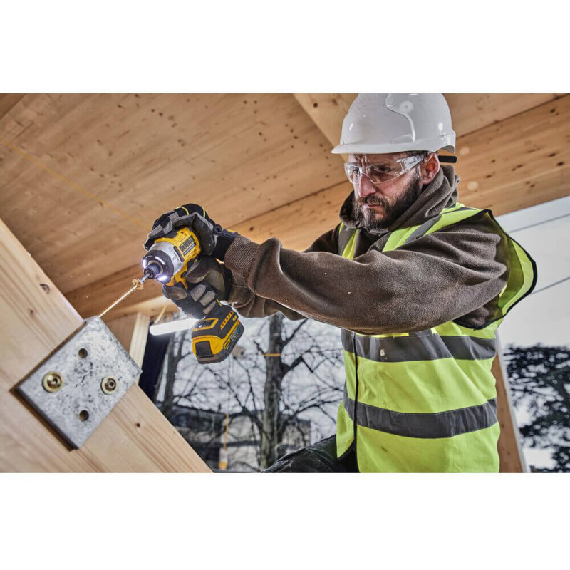 Шуруповерт  аккумуляторный ударный безщеточный DeWALT (DCF860E2T)