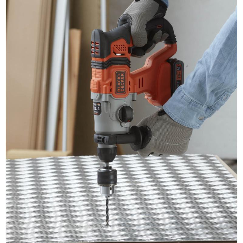 Перфоратор акумуляторний BLACK+DECKER (BCD900D1S)